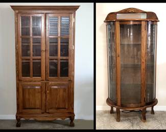 2 Very Nice Display Cabinets