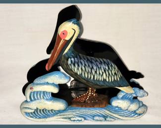 Vintage Pelican Napkin Holder