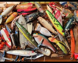 Lots of Colorful Lures; Old and Newer