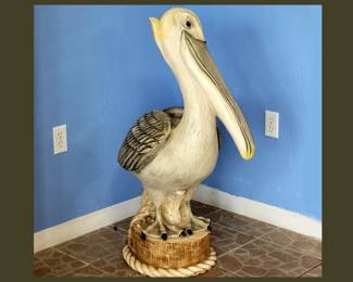 Large Smiling Pelican