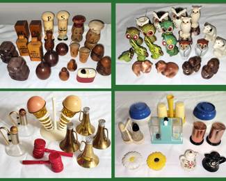 Small Sample of the Vintage Salt and Pepper Collection