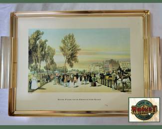 Vintage Woodmet Tray Made in England