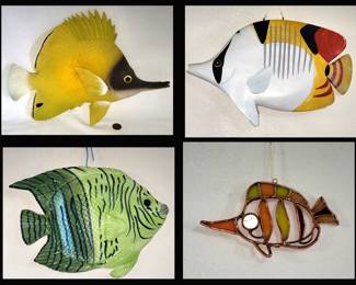 Hanging Fish Art