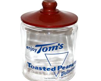860 Toms Peanut Jar 75.00