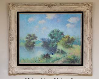 923 K. Sisler Impressionist Painting 250.00