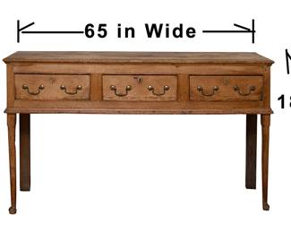 857b Primitive Sideboard Detail