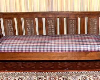 870 Cane Back Sofa - AS IS 50.00