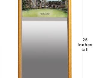 883 Reverse Painted Mirror - Hackley School, NY 40.00
