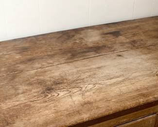 857c Primitive Sideboard Detail