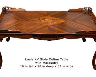 938 Louis XV Style Coffee Table 85.00