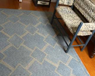 Bench and Rug