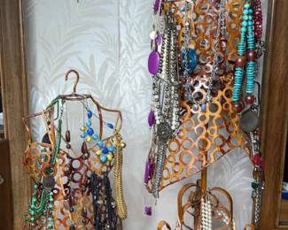 Jewelry Trees with Jewelry