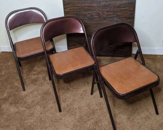 Folding Chairs and Table