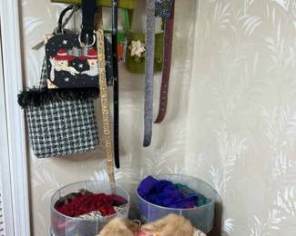 Fur Collared Formal Jacket and Womens Accessories