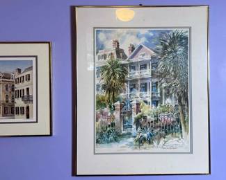 Charleston Art Watercolor