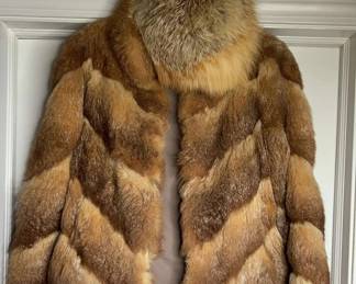 Fur Coat and Fur Hat