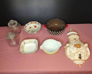 Italian Wall Hanging and Decorative Bowls