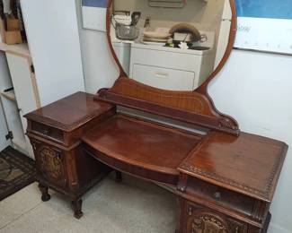 Dressing Table and Mirror