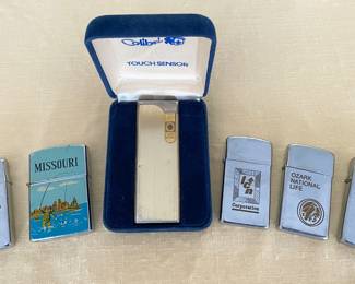 Zippo Lighters & Colibri 