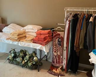 Clothing, Linens, Towels