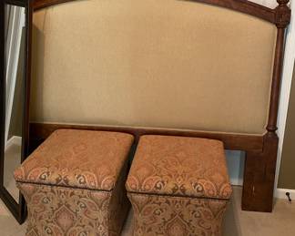 Queen Headboard (rails included) 