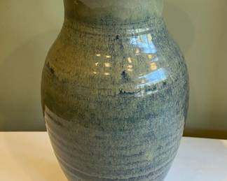 Artist Signed Pottery Vase (approximately 11.5”)