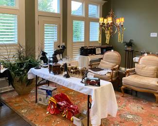 KC Chiefs Items, Beautiful Floral Decor Large Floor Vase 