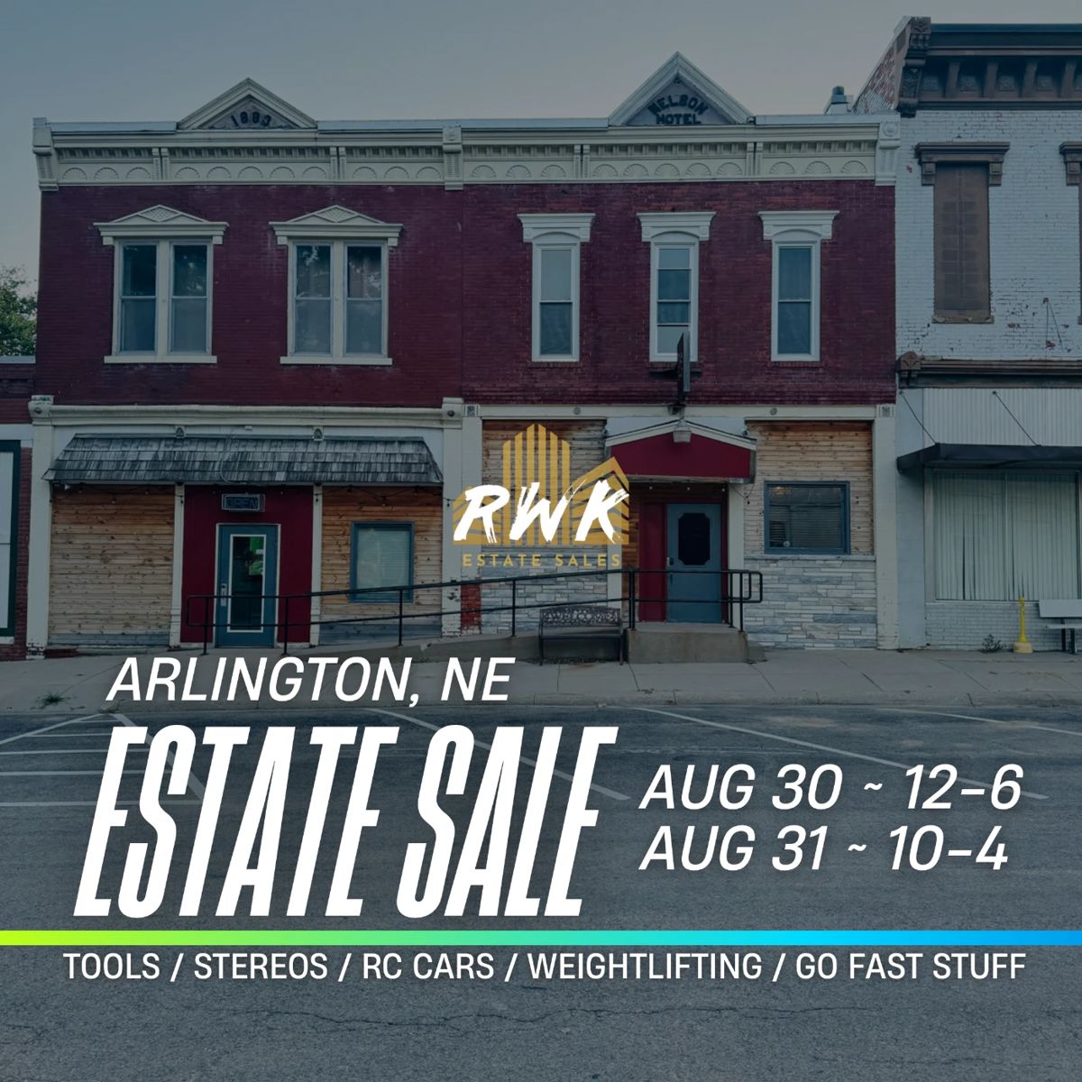 Black and White Blue Green Sale and Promo Square Business Instagram Post