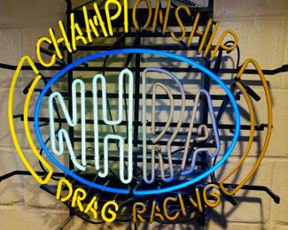 NHRA Neon Sign