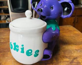 Grateful Dead Bear Cookie Jar