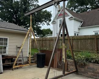 20ft A-Frame Hoist