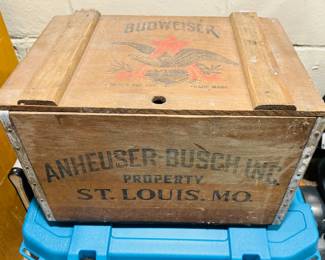 Antique Anheuser Busch Crate
