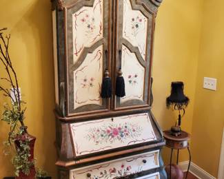 Beautiful painted secretary