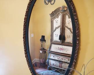 Large modern wall mirror