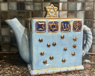 Star of David Tea Pot