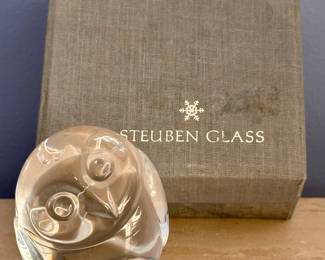 Steuben Glass Owl