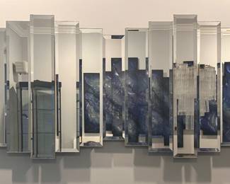 Thirteen Panel Art Deco Mirror