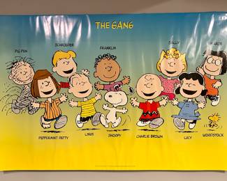Peanuts "The Gang" Poster 