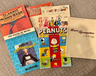Piano Music & Lyric Books