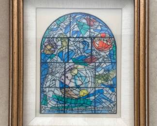 "The Jerusalem Windows" Marc Chagall Print