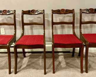 (4) Upholstered Chairs