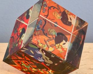 Octoganal Paperweight