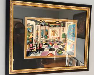 "Homage to Masters" Signed Alexander Astahov Serigraph 478/495