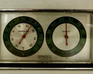 Springfield Temperature & Humidity Gauge