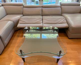 Frosted Glass Coffee Table