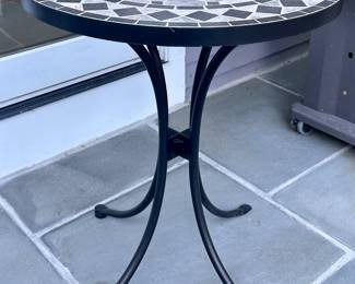 Mosaic Tile Side Table