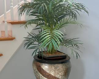 Faux Fern in Planter