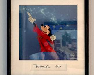"Sorcerer Mickey" with COA
