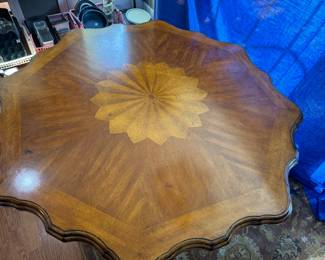 4 ft pedestal table