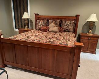 King bed Restoration Hardware